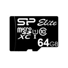 کارت حافظه MicroSDXC سیلیکون پاور مدل Elite ظرفیت 64 گیگابایت